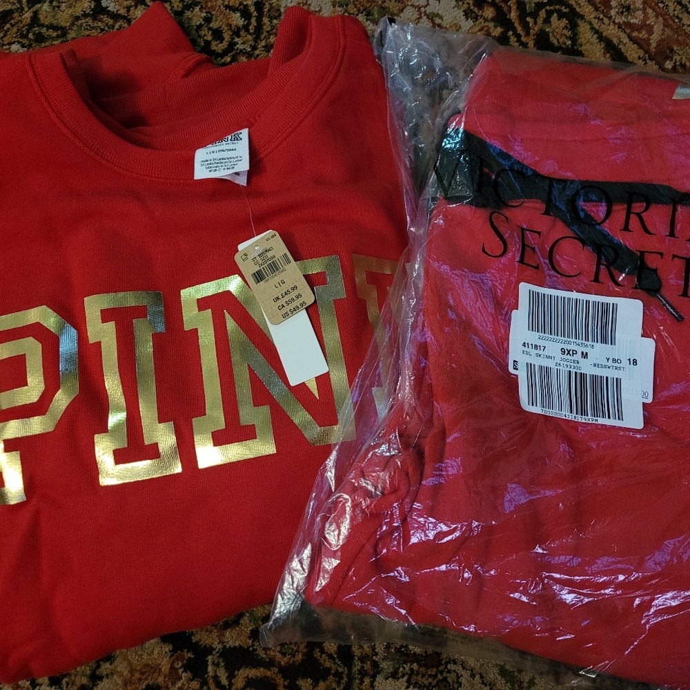 Nip vs pink 2 pc set
